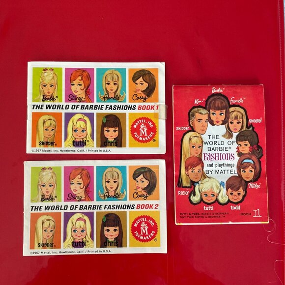 Barbie Booklets (3) The World of Barbie from 1965-1967 - Picture 1 of 8